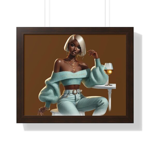 Copy of Chic Art Poster, Stylish Home Decor, Wall Art for Living Room - Picture 1 of 10